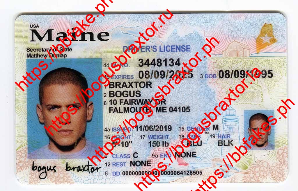 Maine Id Card